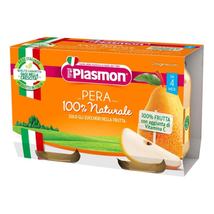 Plasmon Omogeneizzato Pera per Neonati 2x104g