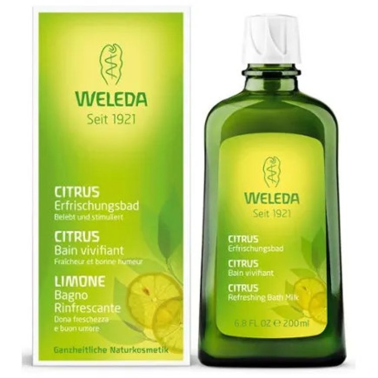 Weleda Bagno Rinfrescante al Limone Energizzante e Rivitalizzante 200ml Weleda Bagno Rinfrescante al Limone Energizzante e Rivitalizzante 200ml