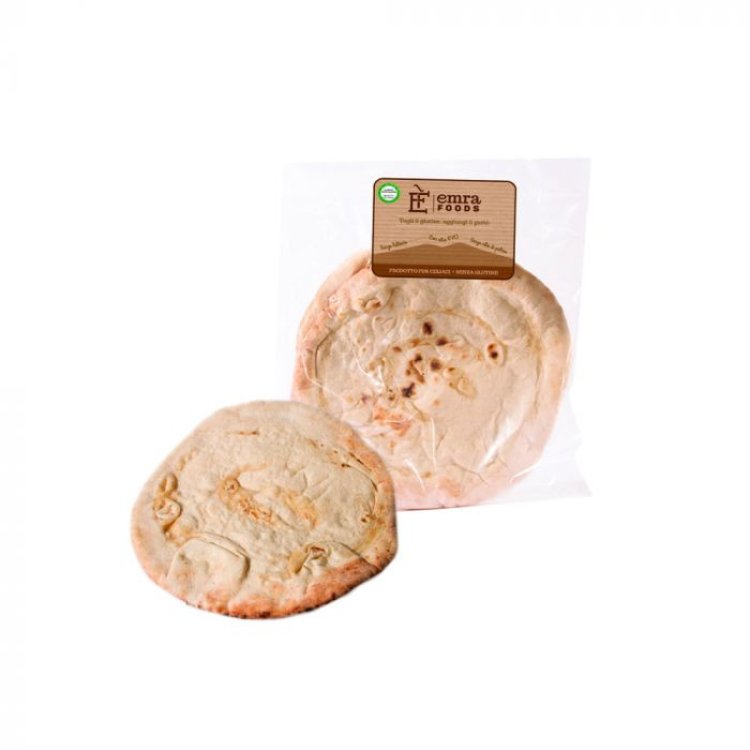 Emra Food Base per Pizza Senza Glutine e Lattosio Adatta Celiaci 180g Emra Food Base per Pizza Senza Glutine e Lattosio Adatta Celiaci 180g