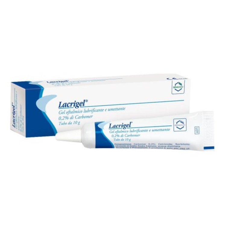 Dompe' Lacrigel Gel Oftalmico Lubrificante Umettante Tubo da 10 g