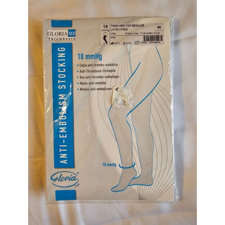 Gloria Med Thrombosis 18 Monocollant Destro Lungo XL con Foro Ispezione