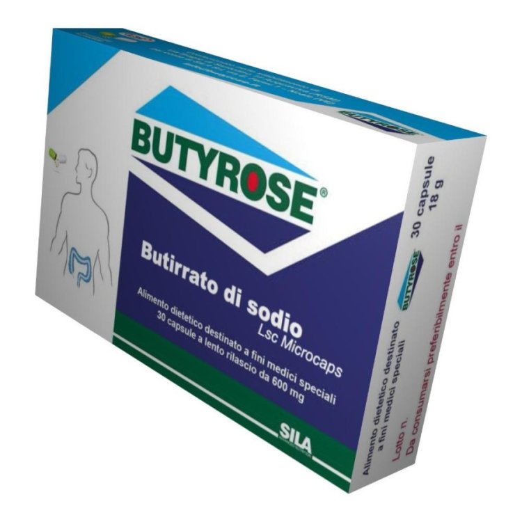 Sila Butyrose Integratore per Colonpatie per Alterato trofismo 30 Capsule Sila Butyrose Integratore per Colonpatie per Alterato trofismo 30 Capsule