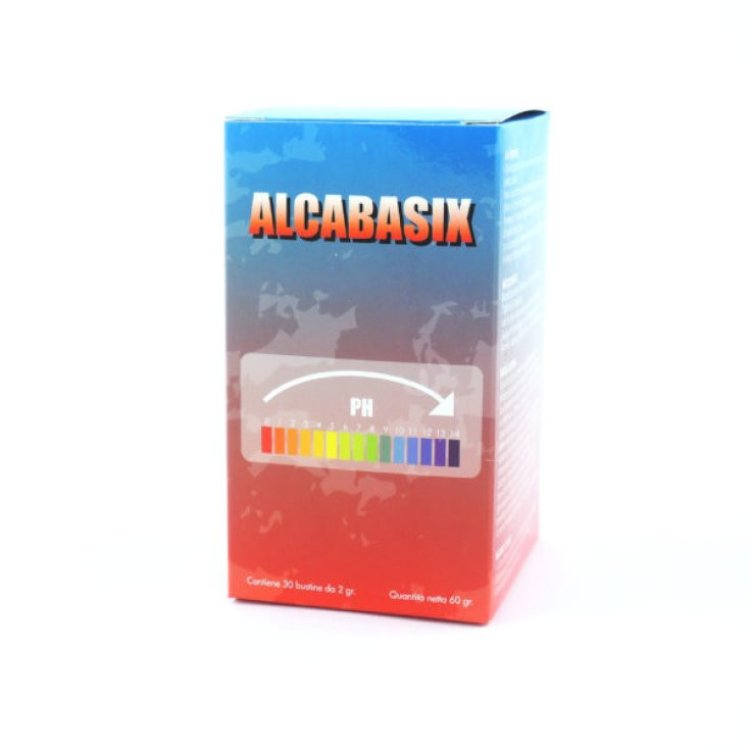 Euronatur Alcabasix Integratore Antiacido Alcalinizzante 30 Bustine 2g