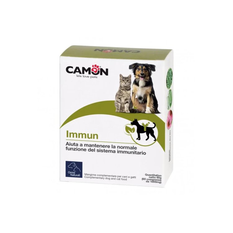 Camon Immun Mangime Complementare Cani Gatti Supporto Immunitario 60 Compresse