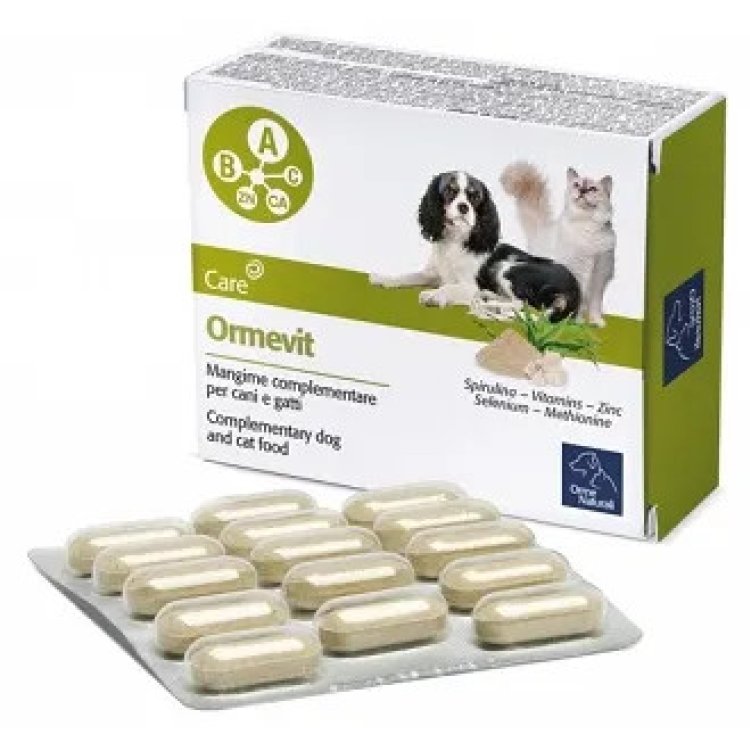 Camon Ormevit Mangime Complementare Cani e Gatti Supporto Nutrizionale 60 Compresse