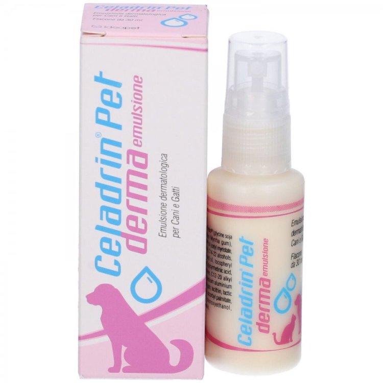 Celadrin Pet Derma Emulsione Dermatologica per Cani e Gatti 30ml