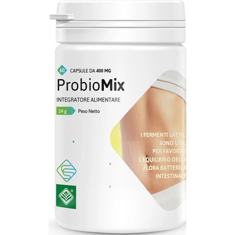 Gheos Probiomix Integratore Fermenti Lattici con Inulina 60 Capsule