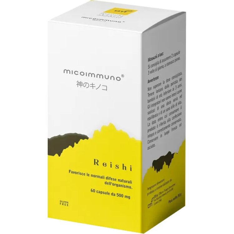 Oti Reishi Micoimmuno Integratore Difese Immunitarie 60 Capsule Oti Reishi Micoimmuno Integratore Difese Immunitarie 60 Capsule