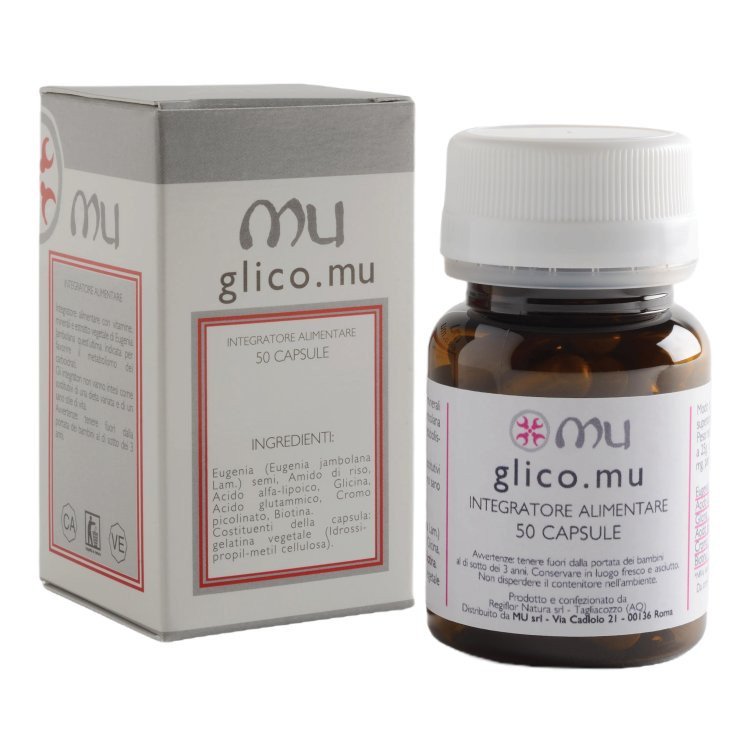 Mu Glico Mu 50 Capsule Integratore Alimentare per Glicemia