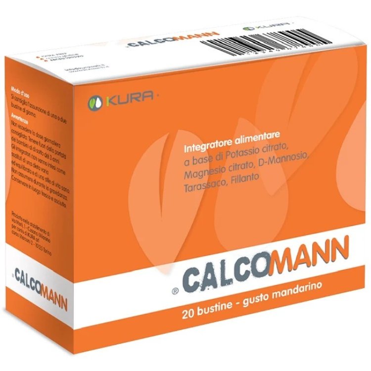 Kura Calcomann Integratore Alimentare per Calcoli Urinari 20 Bustine