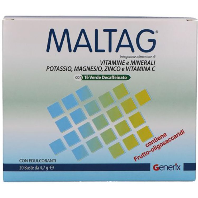 Difass Maltag Integratore Alimentare Vitamine Minerali Difese Immunitarie 20 Bustine