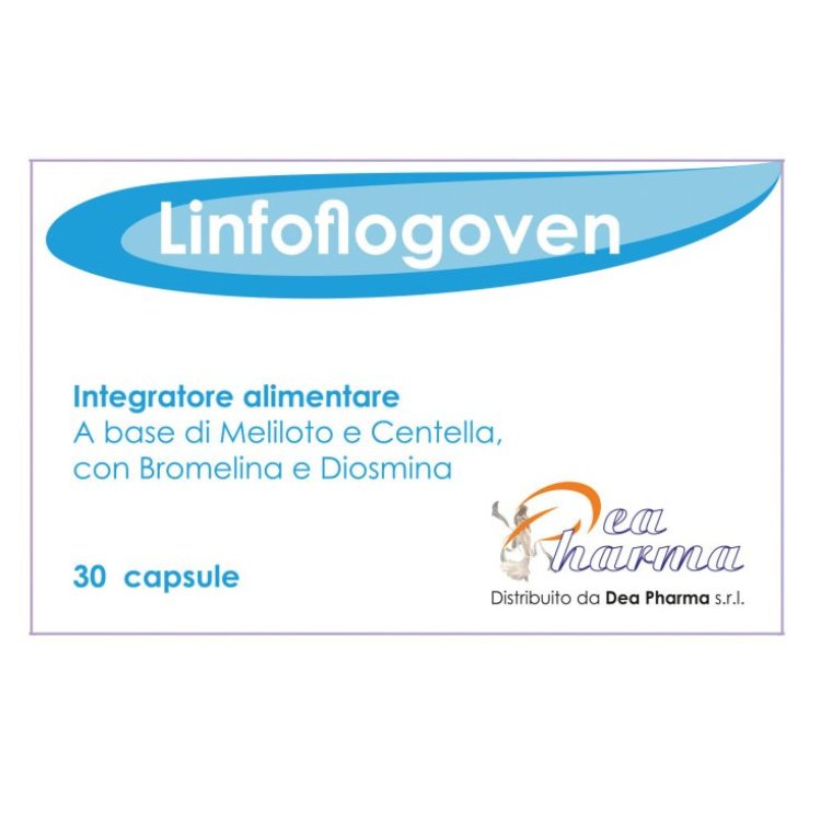 Dea Pharma Linfoflogoven Integratore per Microcircolo 30 Capsule