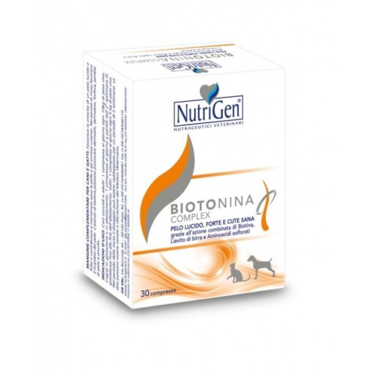 Nutrigen Biotonina Complex Integratore per Cute e Pelo 30 Tavolette