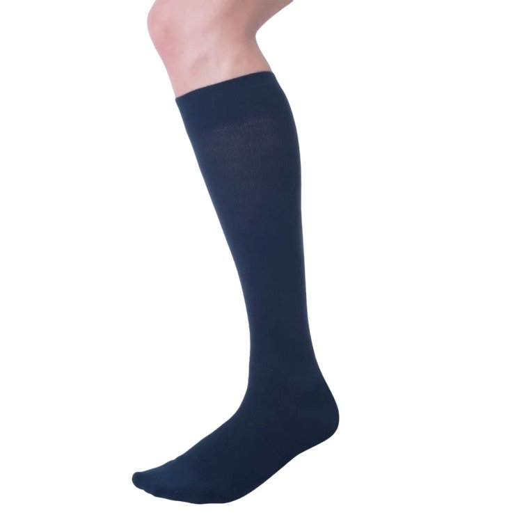 Medi Gambaletto Uomo Cotone 18 mmHg Nero Taglia 3