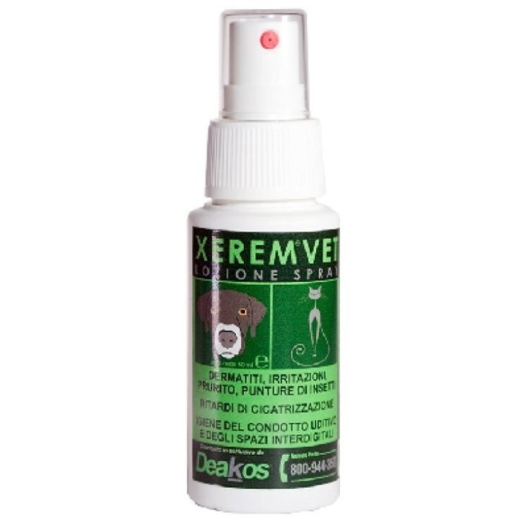 Deakos Xerem Vet Spray: Lozione Riepitelizzante e Cicatrizzante 50ml