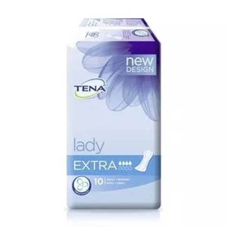 Tena Lady Extra Pannolone Sagomato per Perdite Moderate 10 Pezzi