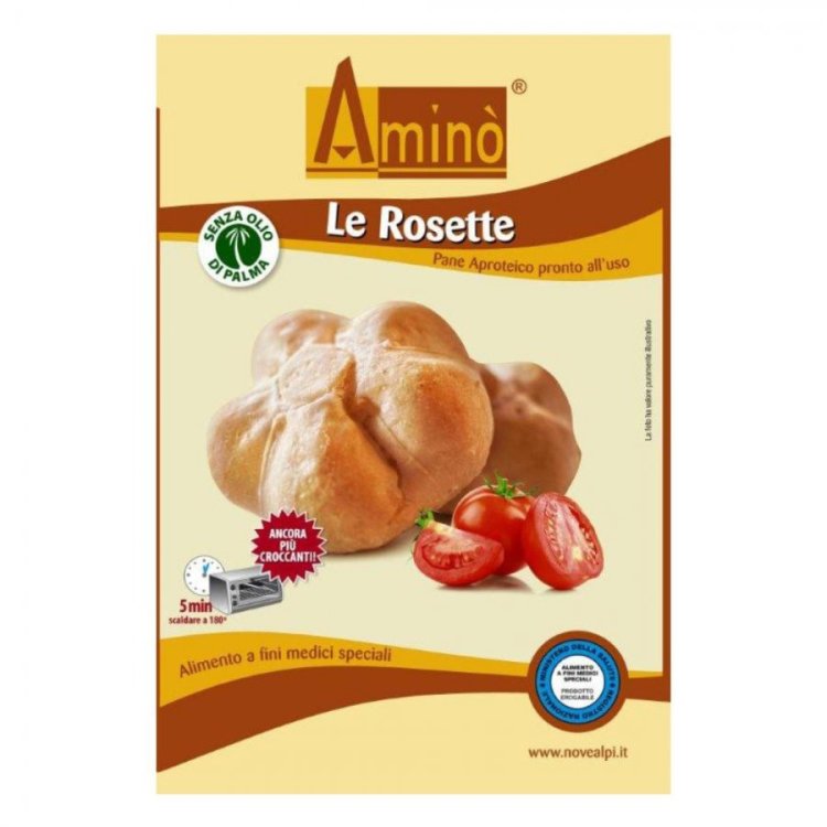Nove Alpi Amino Pane Le Rosette Alimento Aproteico 200G