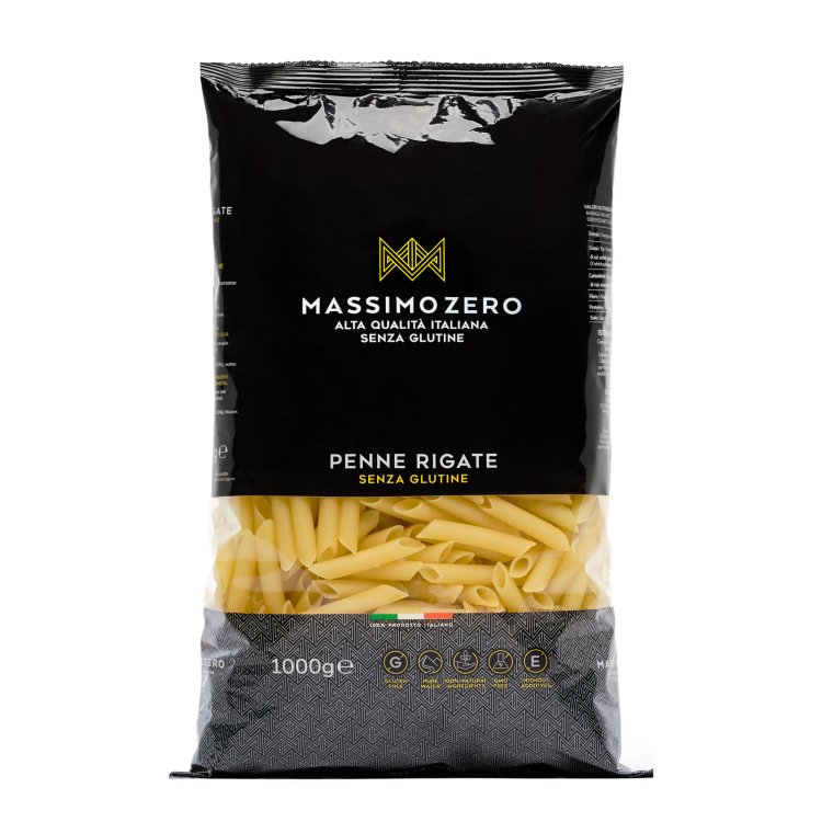 Massimo Zero Penne Rigate Pasta Senza Glutine 1 kg