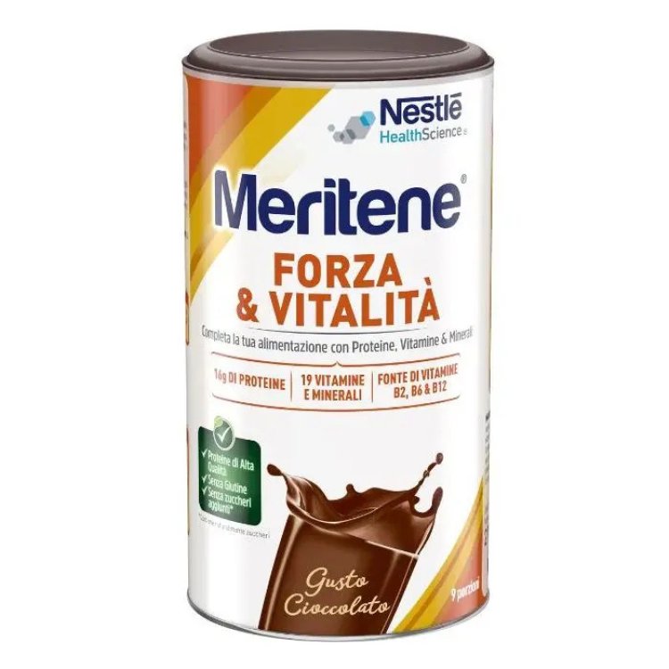 Meritene Forza Vitalit&agrave; Cioccolato Alimento Arricchito con Vitamine e Minerali 270g