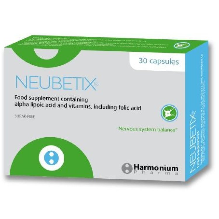Neubetix Integratore Alimentare Sistema Nervoso in Capsule, 30 Unit&agrave;