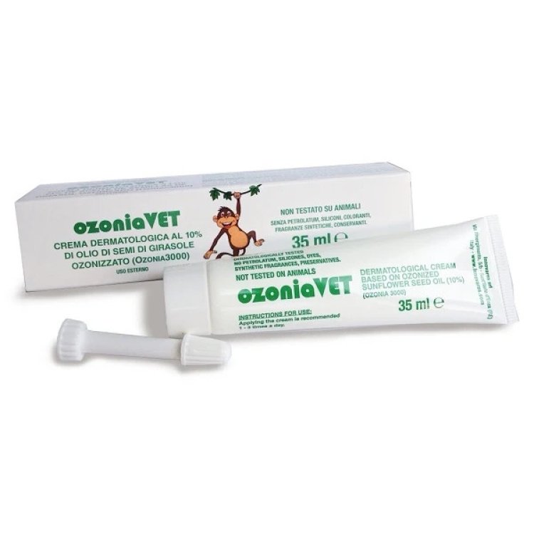 Innovares OzoniaVET Crema Dermatologica Veterinaria Benessere Cute 35ml Innovares OzoniaVET Crema Dermatologica Veterinaria Benessere Cute 35ml