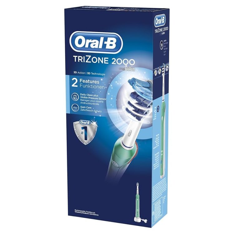 Oral-B Trizone 2000 Spazzolino Elettrico per Igiene Orale