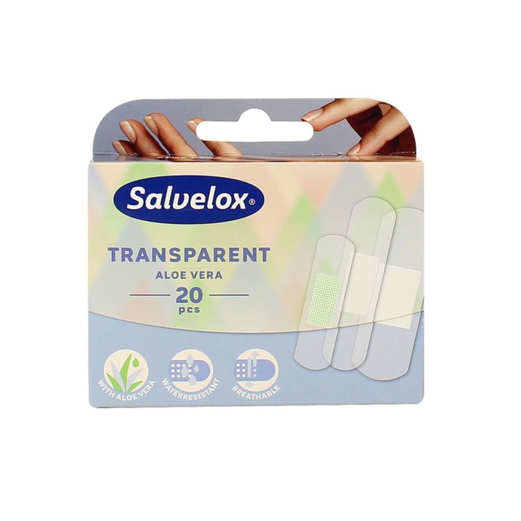 Salvelox Cerotti Trasparenti Aloe Vera 20 Pezzi