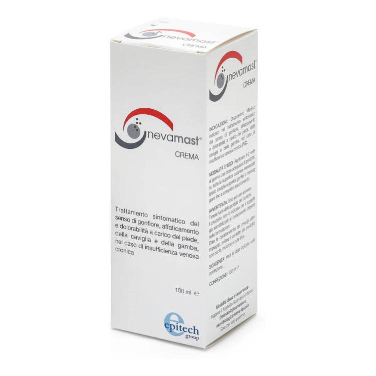 Epitech Nevamast Crema Circolazione Gonfiore Piedi Caviglie Gambe 100ml