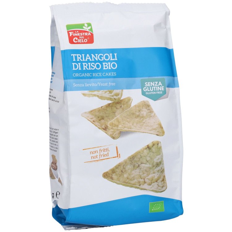 La Finestra Sul Cielo Triangoli di Riso Bio Senza Glutine Gallette 100g
