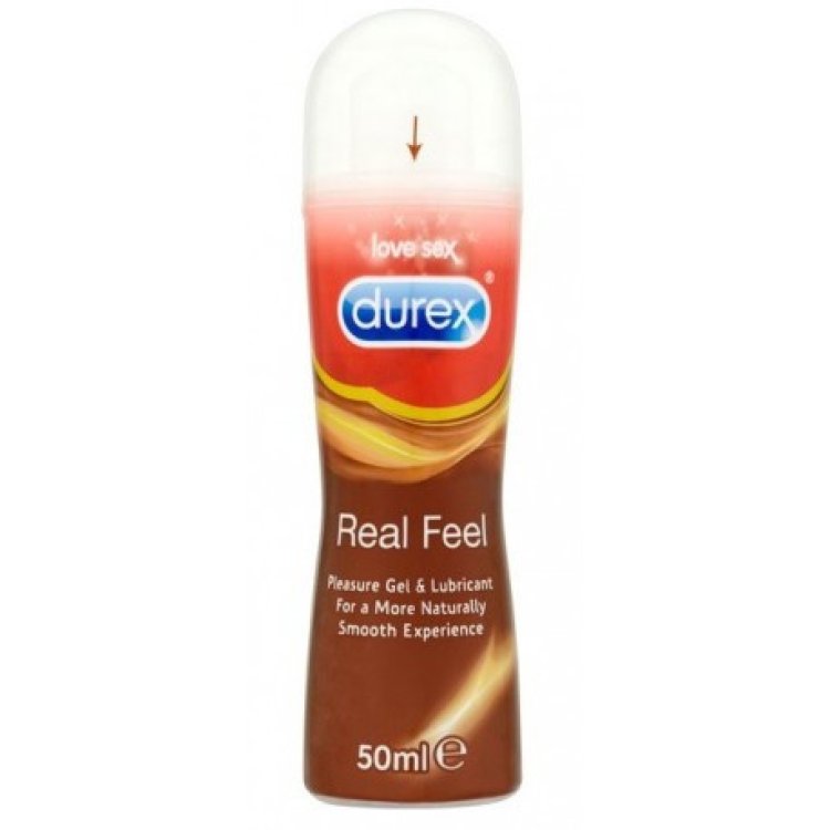 Durex Real Feel Gel Lubrificante Intimo a Base Silicone Effetto Calore 50ml