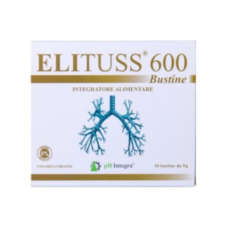 Ph Integras Elituss 600 Complemento Alimentare Apparato Respiratorio 10 Bustine