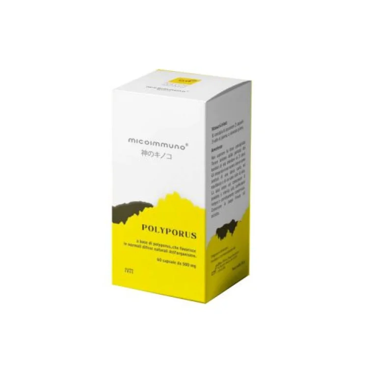 Oti Polyporus Micoimmuno Integratore per Drenaggio e Difese Immunitarie 60 Capsule