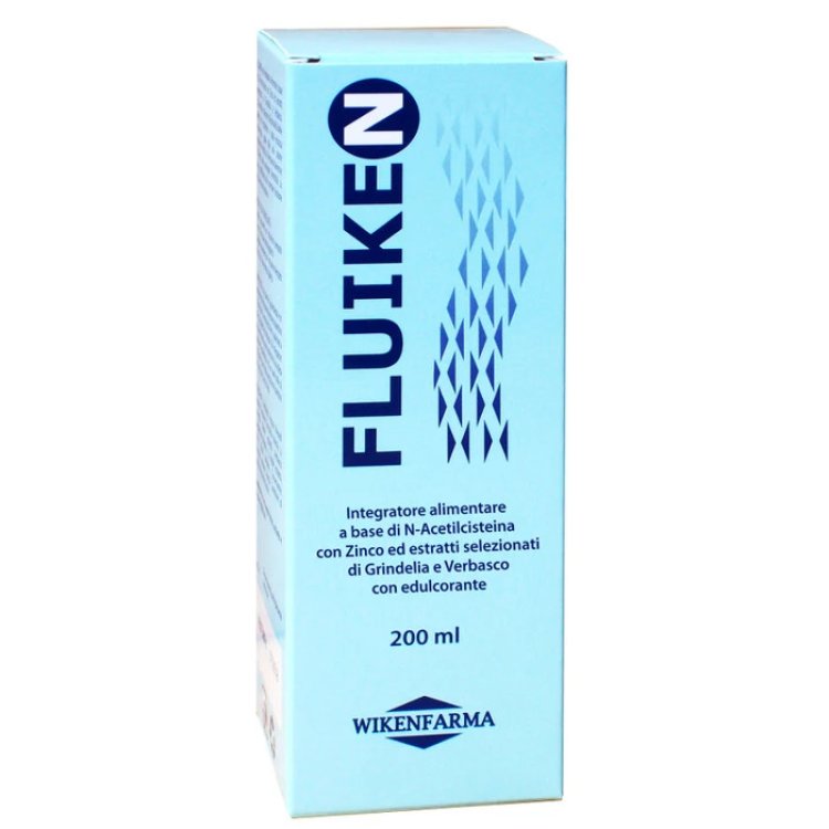 Wikenfarma Fluiken Integratore Mucolitico Vie respiratorie 200ml