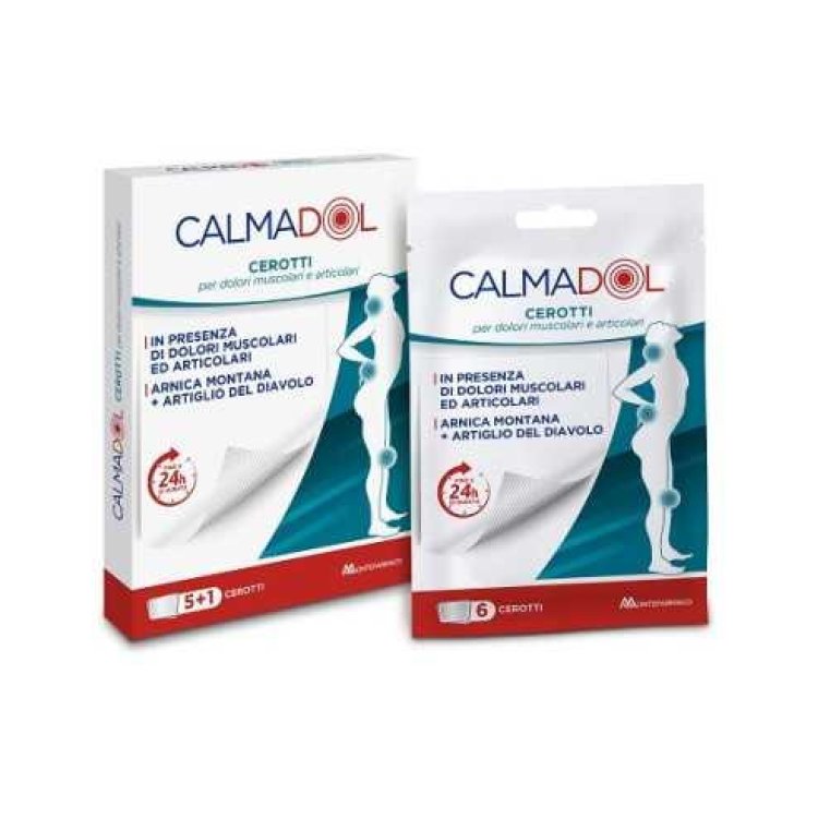 Calmadol Cerotto Autoriscaldante Sollievo Dolori Muscolari e Articolari 6 Pezzi