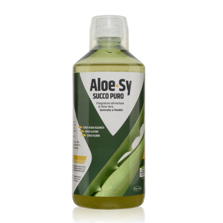 Syrio Aloe-Sy Succo Puro Aloe Vera Integratore Benessere Intestinale 1000ml Syrio Aloe-Sy Succo Puro Aloe Vera Integratore Benessere Intestinale 1000ml