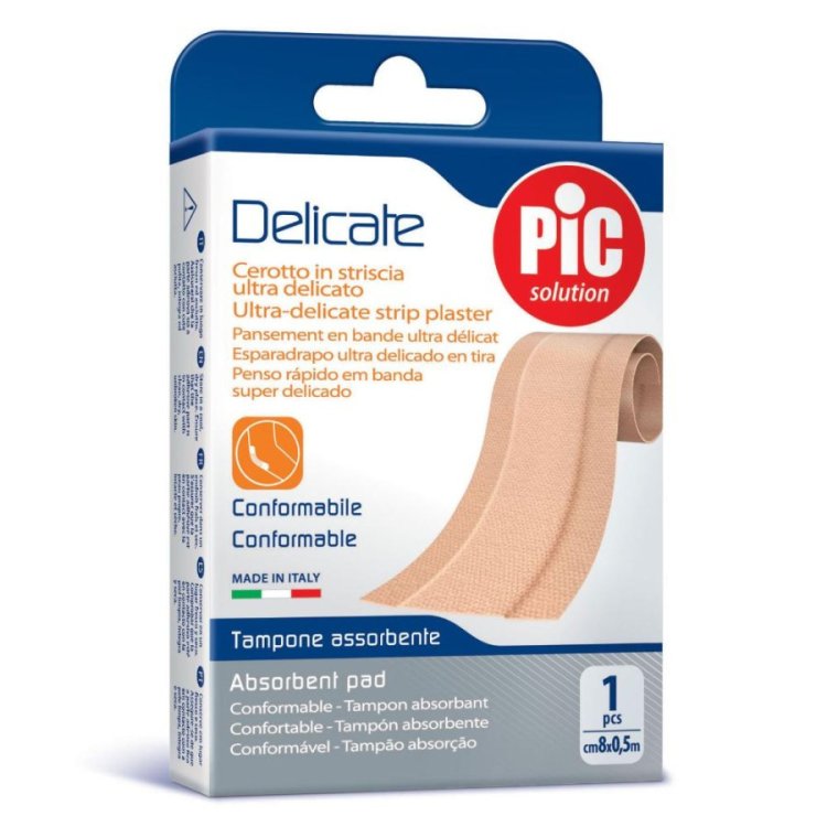 Pic Cerotto in Striscia Ultra Delicato Antibatterico 8x0,5m