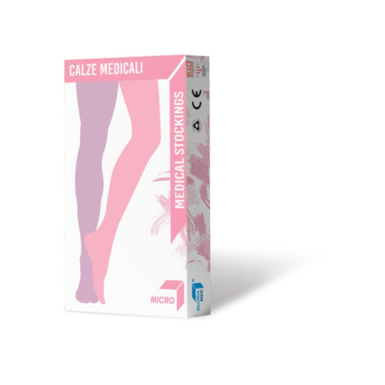 Gloria Med Micro 191 Collant Corto Maxi Nero Compressione 1 (18-21 mmHg)