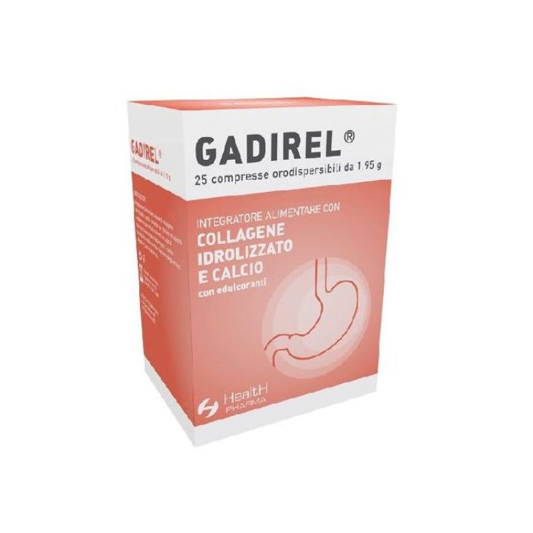 SBM Gadirel Integratore Collagene Calcio Benessere Gastrico 25 Compresse SBM Gadirel Integratore Collagene Calcio Benessere Gastrico 25 Compresse