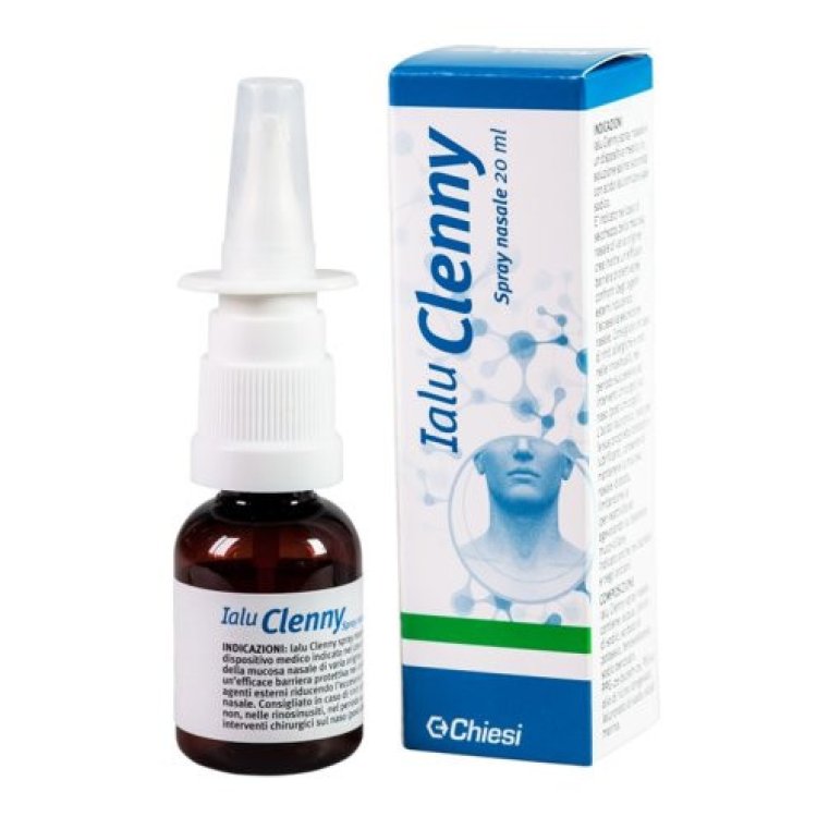 Clenny Ialu Spray Nasale Soluzione Salina per Decongestionare 20ml Clenny Ialu Spray Nasale Soluzione Salina per Decongestionare 20ml