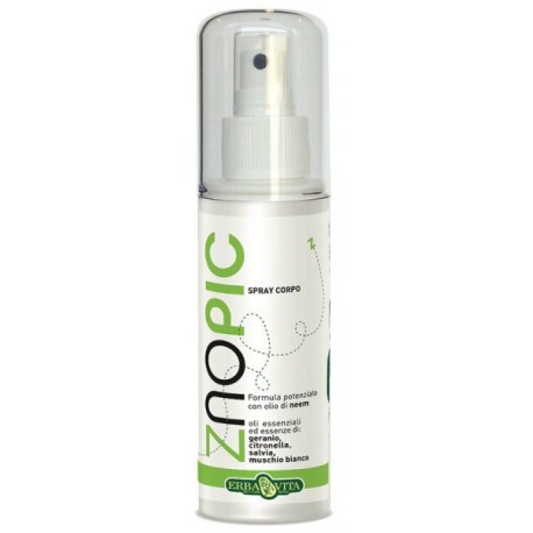 Erba Vita Znopic Spray Corpo Repellente Zanzare 100ml