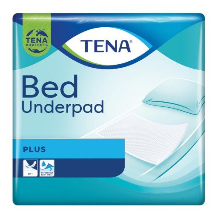 Tena Bed Plus Traverse Incontinenza 60x40 cm, 40 Pezzi