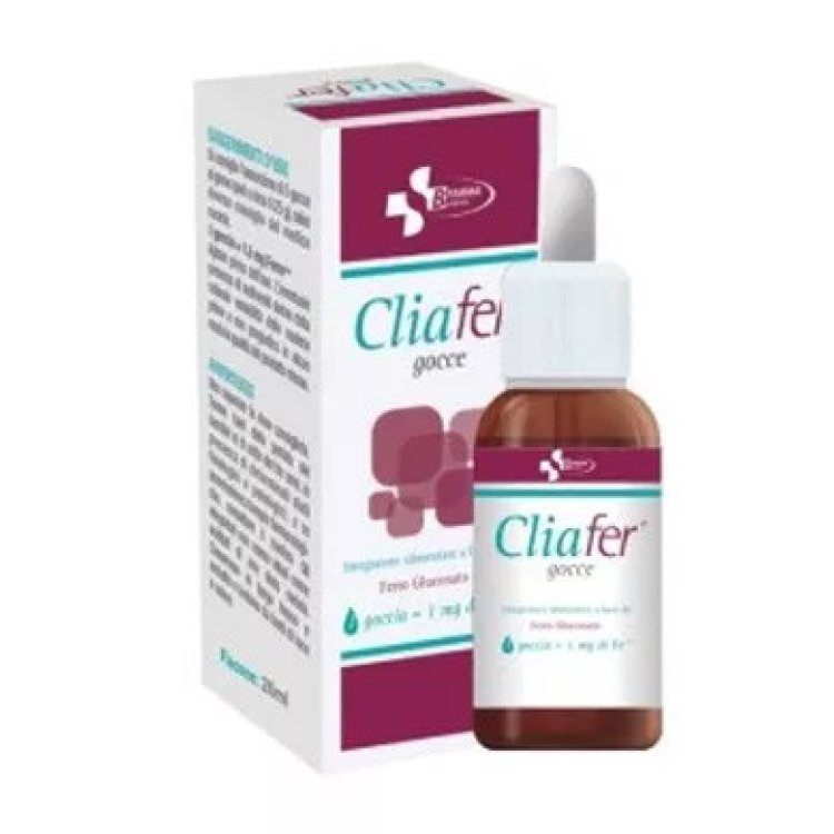 Cliafer Gocce Integratore di Ferro per Carenza di Ferro 20 ml