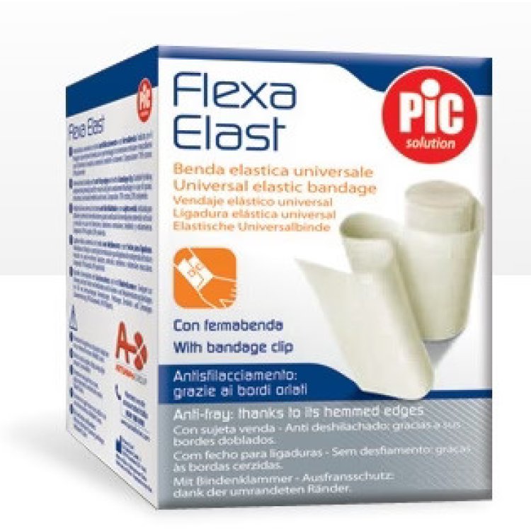 Pic Benda Elastica Flexa Elast Per Supporto Traumi 12 cm x 4,5 m