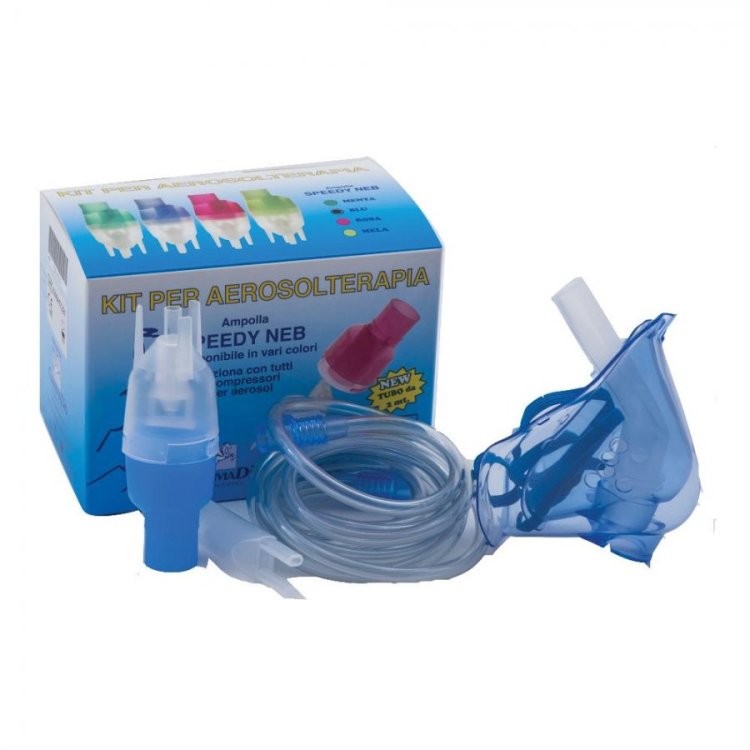 Gammadis Kit Aerosol Completo Nebulizzatore Dispositivo Medico Aerosolterapia