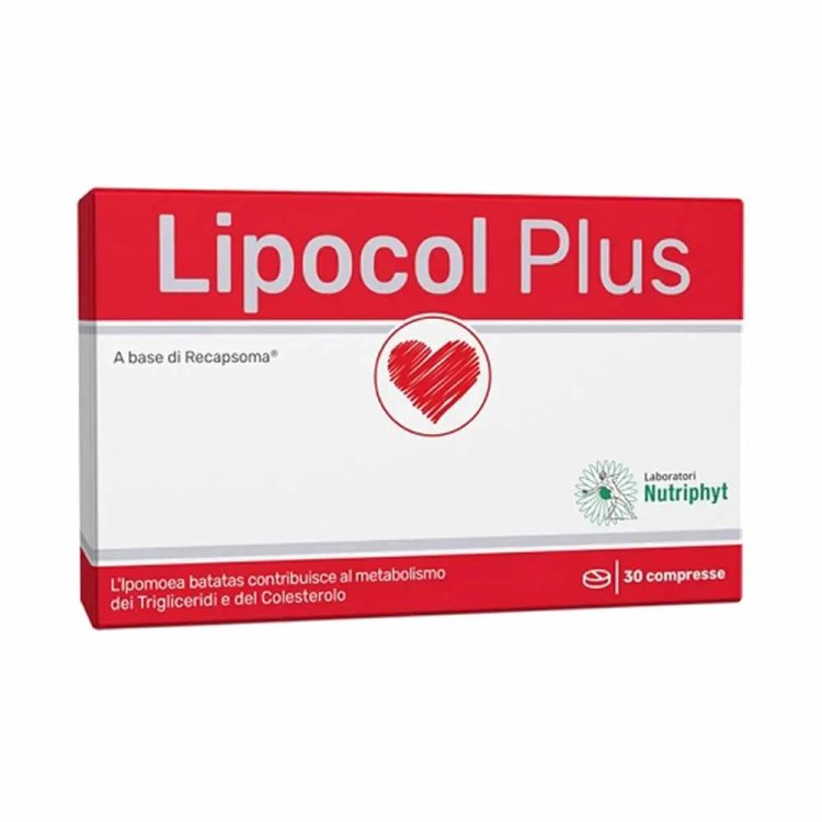 Laboratori nutriphyt Lipocol Integratore Controllo Colesterolo 30 Compresse Laboratori nutriphyt Lipocol Integratore Controllo Colesterolo 30 Compresse