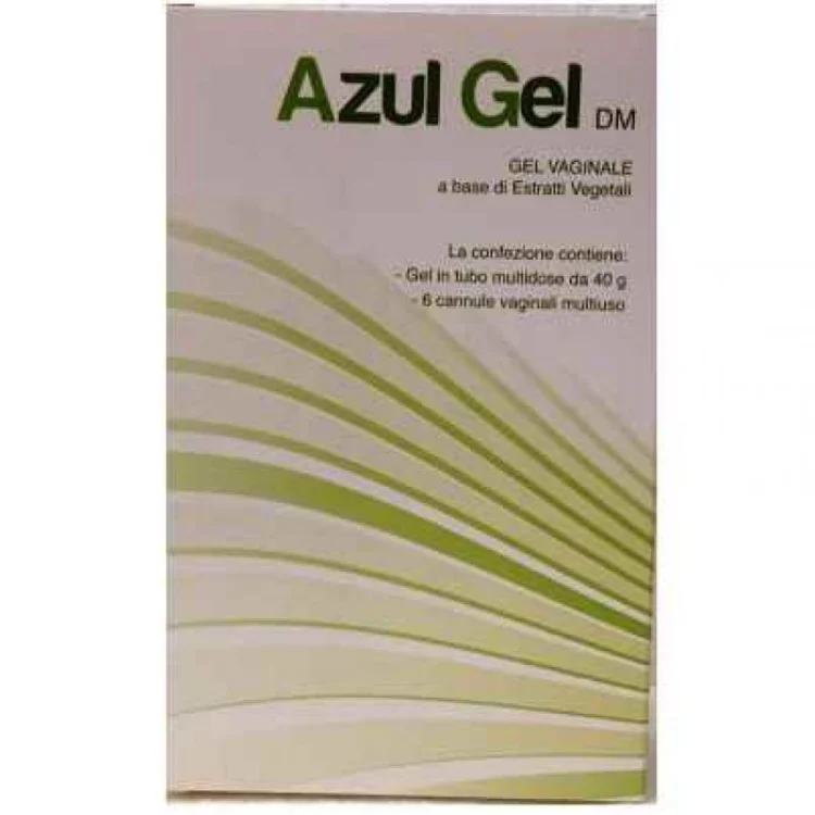 Oti Azul Gel Vaginale Emolliente Lubrificante 40g + 6 Cannule Oti Azul Gel Vaginale Emolliente Lubrificante 40g + 6 Cannule