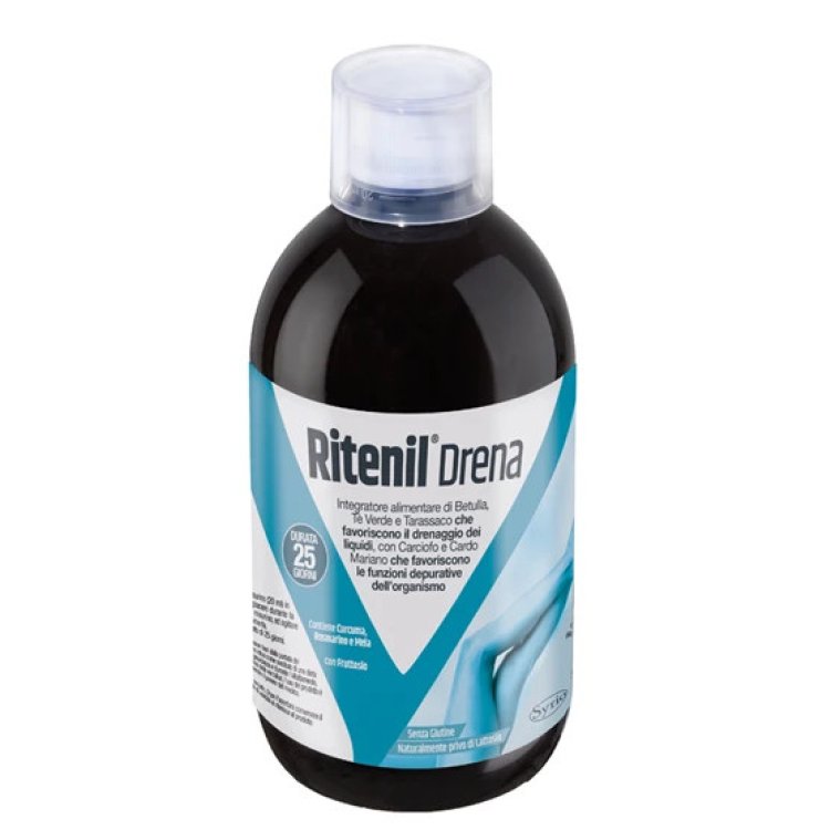 Syrio Ritenil Drena Integratore Alimentare per Drenaggio da 500ml