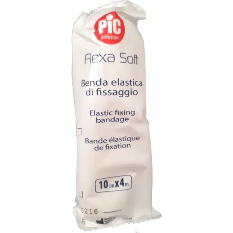 Pic Flexa Soft Benda Elastica Fissaggio Medicazioni 10 cm x 4 m