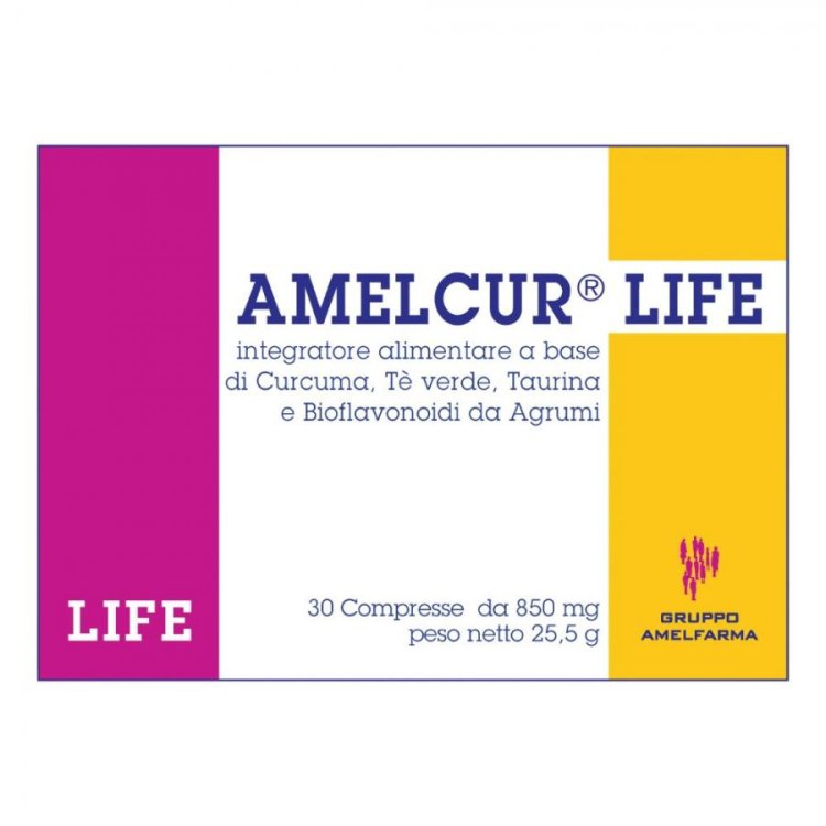 Gruppo Amelfarma Amelcur Life Integratore Recupero Muscolare 30 Compresse
