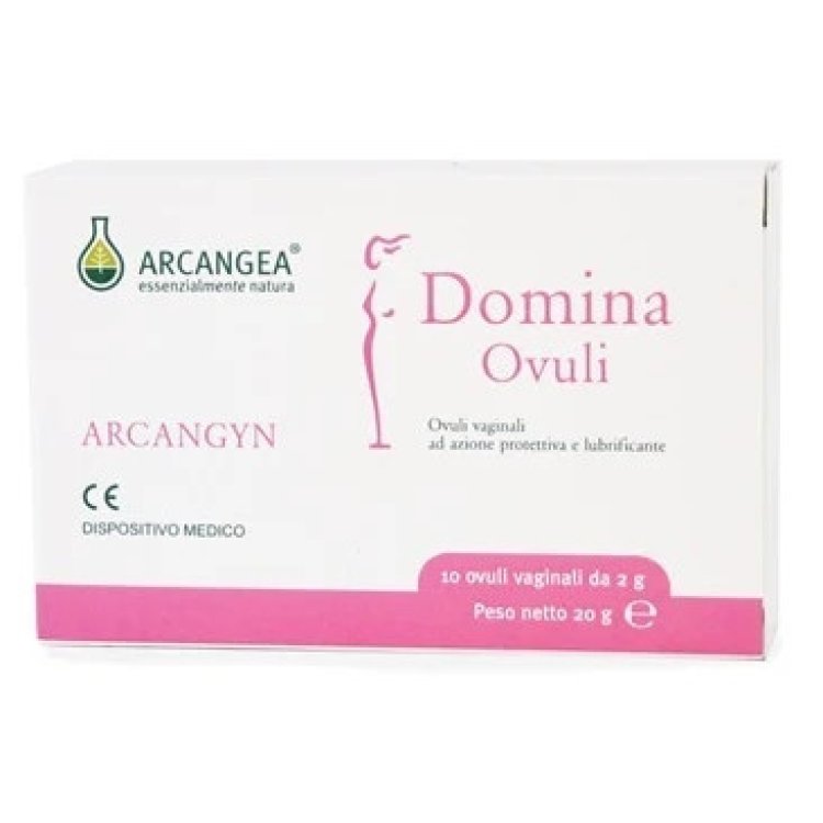 Arcangea Domina Ovuli Vaginali per Secchezza Vaginale 10 Pezzi Arcangea Domina Ovuli Vaginali per Secchezza Vaginale 10 Pezzi